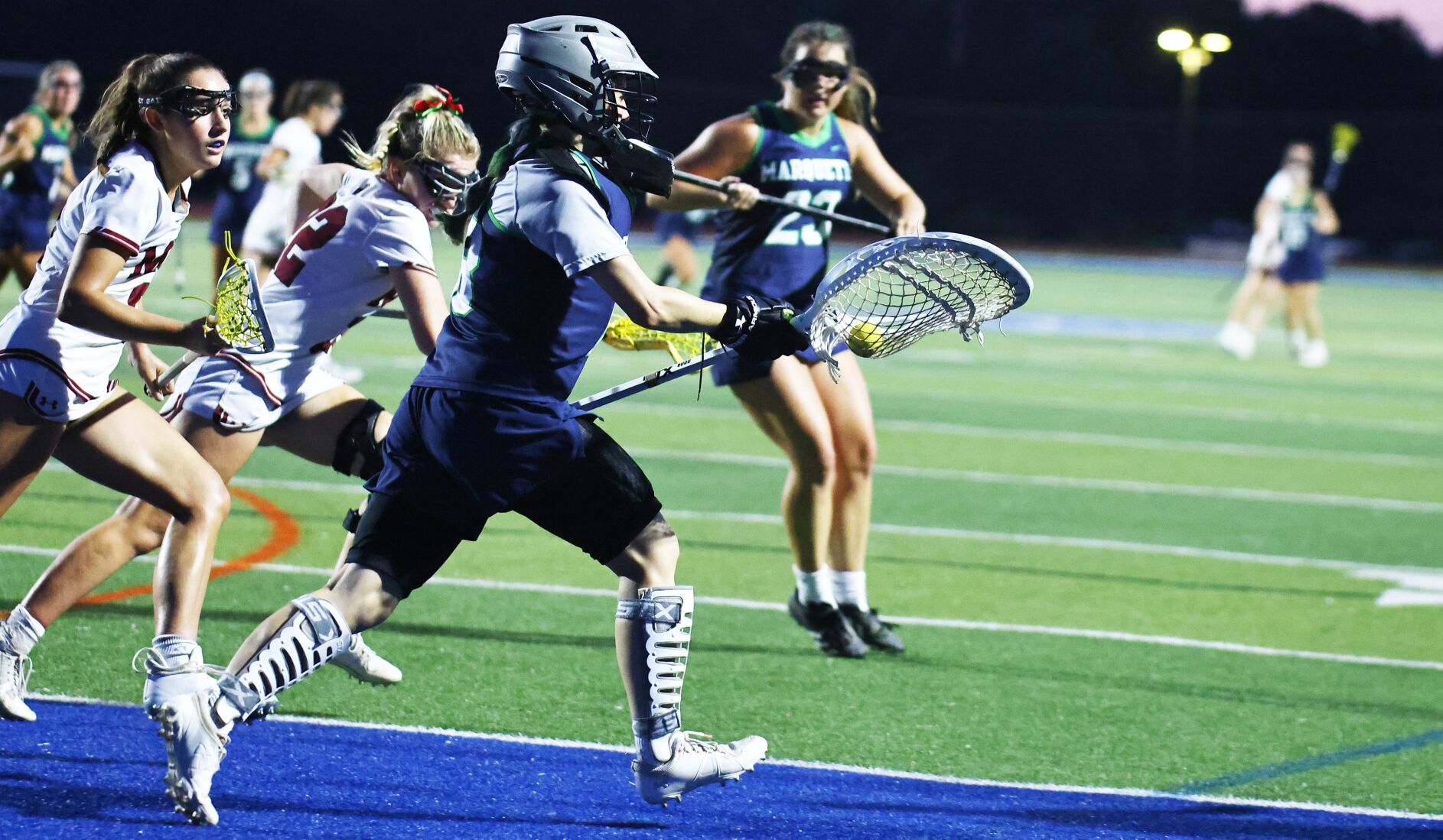 MSLA girls state semifinal: MICDS 20, Marquette 10